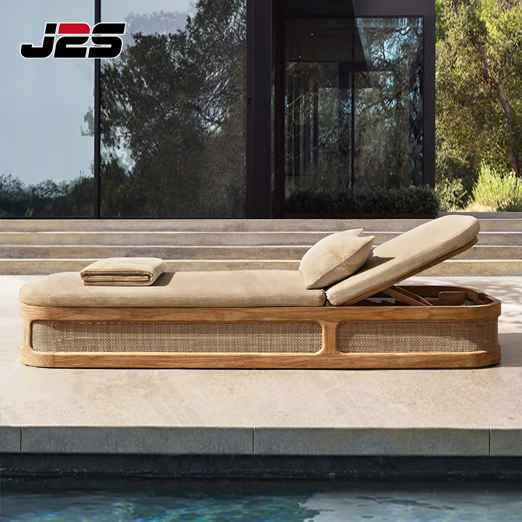 Restaurant Outdoor Lounge Chair Adjustable Pool