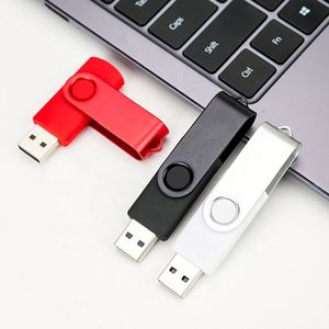 Clé USB 2.0 durable multi-capacités avec cadre métallique pivotant et logo personnalisé pour les cadeaux des invités d'événements de lancement de nouveaux produits - Product Image 4