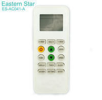 ES-AC041-A AC Smart Remote Digital LED Display SOFT IC pour VIDEOCON Climatiseur Télécommande 38KHZ Nouveau ABS 14 touches