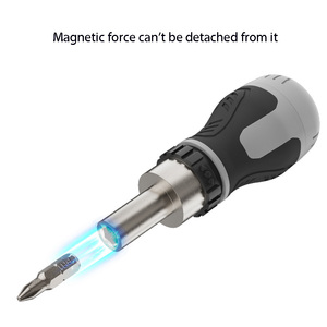 Tournevis multifonction 7 en 1 à cliquet fixe, embout en forme de champignon, tournevis cruciforme, tournevis plat, pince de réparation <span class=keywords><strong>pour</strong></span> petits espaces - Product Image 3