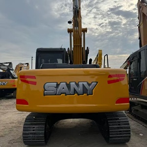 รถขุดตีนตะขาบ Sany SY135C รุ่นปี 2021 ขนาด 12 ตัน สีเหลือง ติดตั้งบนแทร็ก อุปกรณ์ก่อสร้างงานหนัก พร้อมเครื่องยนต์ เกียร์บ็อกซ์ และ PLC - Product Image 3