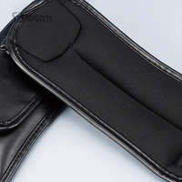 En gros, Leggings de sport unisexe noirs en PU, réglables, avec logo personnalisé, pour entraînement, durables, avec protection de la cheville et poids de 1KG