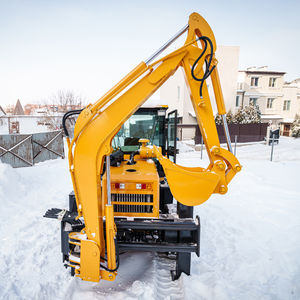 Desain baru harga pabrik 4x4 pemuat depan tipe rupa 1Ton 1000kg ekskavator Backhoe <span class=keywords><strong>Loader</strong></span> dengan 4 ember In1 - Product Image 3