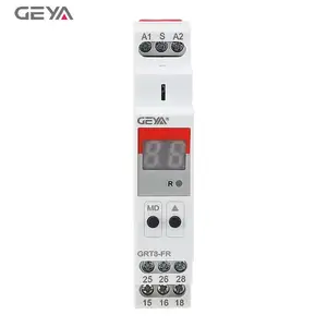 GEYA Forward and reverse control delay time relay of the motor Digital Time timer relay manufacture AC/DC 12V-240V