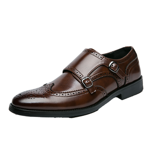 รองเท้าอ็อกซ์ฟอร์ดผู้ชาย สไตล์คลาสสิก หรูหรา ระบายอากาศได้ดี กันลื่น เหมาะสำหรับธุรกิจ งานแต่งงาน ฤดูร้อน งานทางการ มีหลายขนาด - Product Image 3