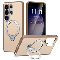 Funda para Samsung S26 Ultra con Anillo Magnético Invisible, Protección de Grado Militar para Galaxy S25 Ultra S24 Plus