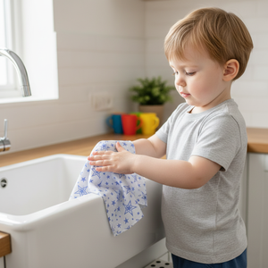 Fazzoletto da Taschino con Motivo a Stelle, Stile Moderno in Cotone per Banchetti, Vendita all'Ingrosso - Product Image 2