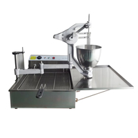 XEOLEO Commercial 3 Types Donut Maker Électrique 3000W Semi Automatique Gâteau Donut Maker Pourrait Produire Forme D'onde/Rond/Sphérique