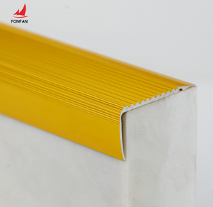 Giá tốt nhất phong cách hiện đại chống trượt nhôm cầu thang nosing nội thất bước viền và bao gồm - Product Image 4