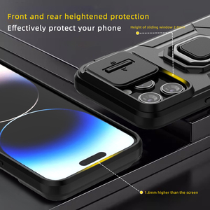 เคสโทรศัพท์กันกระแทก รุ่นใหม่ ดีไซน์เกราะ <span class=keywords><strong>Camshield</strong></span> TPU+PC สำหรับ 15 <span class=keywords><strong>Pro</strong></span> Max รุ่น Warrior Bear - Product Image 5