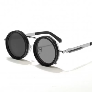 Occhiali da Sole Shady Rays UV400 Punk per Pesca, Polarizzati Fatti a Mano, con Tinta Regolabile e Gradiente, in Alluminio-Magnesio per Attività all'Aperto - Product Image 5