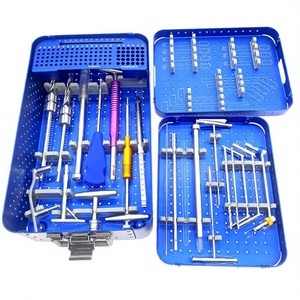 Juego de Instrumentos Ortopédicos Manuales DHS DCS de Acero Inoxidable Duradero para Sujeción, Reducción y Fijación Ósea en Cirugía General, Certificado CE - Product Image 1