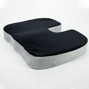 Coussin de siège et support lombaire orthopédiques en mousse à mémoire de forme doux et confortable pour le coccyx - Product Image 3