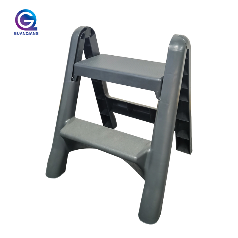 Сверхмощный многофункциональный портативный пластиковый 2-шаговым алюминиевая телескопическая лестница складной стул Шаг лестницы