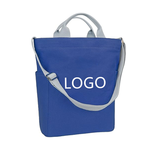 Vente <span class=keywords><strong>en</strong></span> <span class=keywords><strong>gros</strong></span> de tissu de toile de coton biologique portable vierge sac fourre-tout d'épicerie pour femmes avec impression personnalisée - Product Image 3