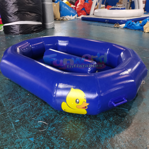 Jeux gonflables durables en PVC étanche, jeu de piscine avec canard gonflable pour événements de carnaval en plein air - Product Image 4