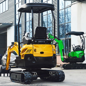 送料無料ミニショベル1.5トン農業用ショベルミニクローラーEPAクボタエンジン2トン小型ミニショベル - Product Image 2