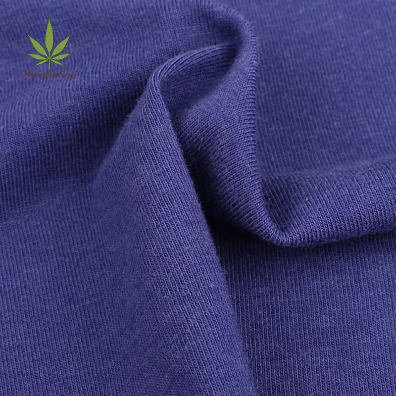 HempSpring hemp 55% organic cotton 45% jersey, hemp fabric,jersey hemp