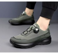 Chaussures de randonnée décontractées pour homme, légères, respirantes, imperméables, avec boucle rotative de haute qualité, pour la ville et l'extérieur
