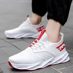 2022 New Fashion Sneakers Breathable Mesh Upper Sport Shoes Injection Casual Running Men Shoes