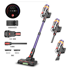 Cordless Stick Vacuum Cleaner With 180Aw Suction Power Pet Hair Removal Multi Functional Home <b>Cleaning</b> Tool - Product Image 5
