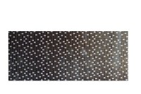 Panneau mural en PVC gaufré, résistant au feu, imperméable, facile à installer, écologique, pour la décoration intérieure