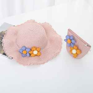 Vente <span class=keywords><strong>en</strong></span> gros de sombreros Luffy Polynésie à la mode pour enfants de haute qualité, chapeau de plage <span class=keywords><strong>en</strong></span> paille sans couronne pour enfants - Product Image 5