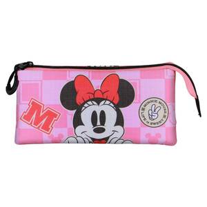Karactermania For Dis-ney Minnie Mouse Journey-Triple Trousse à crayons, rose - Product Image 2