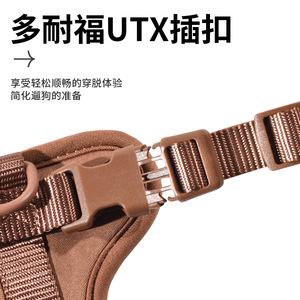 National <b>Pet</b> Dog <b>Harness</b> 900D Nylon Explosion Proof Adjustable For Medium Dogs - Product Image 2
