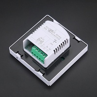 Zigbee vente en gros panneau de Thermostat intelligent LED LCD grand écran affichage numérique température bidirectionnelle systèmes de CVC partie