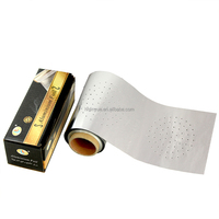 Rouleau de papier d'aluminium perforé de haute qualité pour chicha, 120 mm, semi-rigide, résistant à la chaleur, alliage 8011, épaisseur 20-45 microns, marque Foil