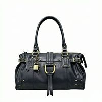 Sac bandoulière rétro Y2K style Hot Girl avec boucle métallique et rivets personnalisés