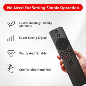 Mando a distancia por voz Bluetooth de alta calidad para XIAOMI Smart TV BoxS con Goo-gle Assistant <span class=keywords><strong>Netflix</strong></span> embalado <span class=keywords><strong>en</strong></span> caja - Product Image 3
