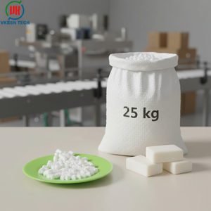 Savon en barres 8020 <span class=keywords><strong>Blanc</strong></span> Neige Marque VKESN Produits chimiques pour soins capillaires Matière première cosmétique CAS 61789-32-0 25kg/sac - Product Image 2