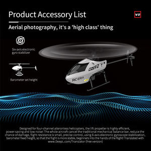 C129V2 Altitude Holding 360 Degrees Roll R/C <b>Drone</b> 6-axis Gyroscope Long Endurance Remote Control Helicopter Toy Without Aileron - Product Image 3