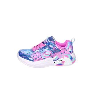 Skechers Sneakers da bambina blu con luci, scarpe da passeggio, taglia 303063L - Product Image 1