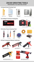 Grout for Tiles Tile Epoxy Grout Waterproof Tile Grout Epoxy Floor Grout Grout Sealant Stain Resistant