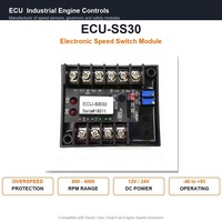 Panneau de commande électronique JIAKONG ECU-SS30 en plastique pour la protection de la vitesse des générateurs diesel/essence