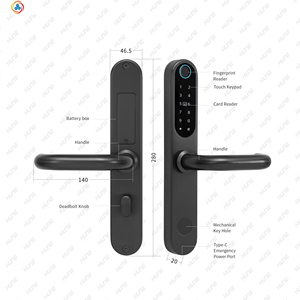 HUNE - Sistema de Cerradura Inteligente para Puerta de Acero Inoxidable 316 con Clasificación IP65, Cerradura Digital con Código y Contraseña, Cerradura TT para Residencias - Product Image 3