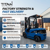 TITAN TFE-15 Kleiner Elektrostapler 1,5 Tonnen Blei-Säure/Lithium-Ionen-Batterie Vollgummireifen CE-Zertifiziert Geräuscharmes Design Leiser Betrieb