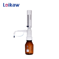 Loikaw 5-25ml Appareil doseur numérique manuel à volume réglable pour réactifs liquides
