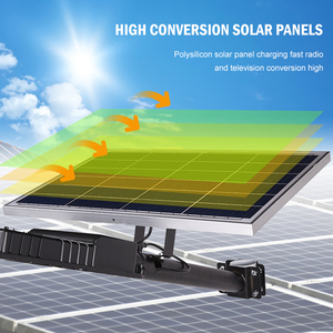 Đèn Đường Led 100W Đèn Chiếu Sáng Công Cộng Đèn Led Năng Lượng Mặt Trời Đèn Led Faro Dành Cho Đèn Đường Năng Lượng Mặt Trời Dành Cho Gia Đình - Product Image 2