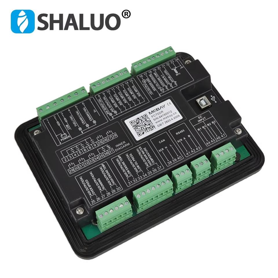Genset Spare Parts Diesel Engine Fire Pump Controller Panel Generator ...