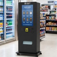Distributeur automatique intelligent personnalisé avec écran tactile 32 pouces, gestion basée sur le cloud SDK et surveillance à distance pour cartes à collectionner TCG et jouets en peluche