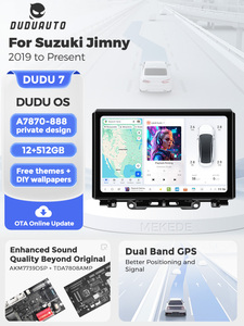 Duduauto A7870 DUDU7 AKM7739 DSP QLED 2K วิทยุรถยนต์สำหรับ Suzuki Jimny JB64 JB74 4th Gen 2018 + - Product Image 2