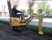 Bon état bon marché KOMATSU PC09-1 d'occasion Nouveau Mini Pelle Digger Bagger Crawler Mini Pelles hydrauliques à vendre