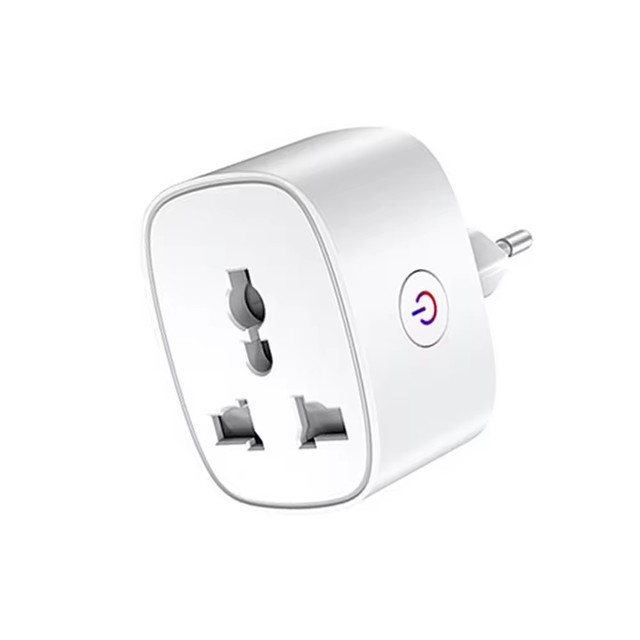 Tuya 10A/16A Smart Socket with Wifi Mobile App Voice Control Zigbee Network Universal Eu Smart Plug Converter