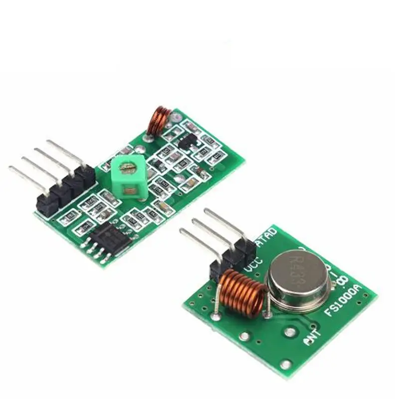 Modul pemancar nirkabel RF 433 Mhz 315MHZ dan Kit penerima modul nirkabel DC 5V 315 433 Mhz