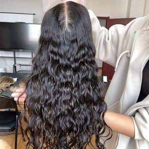 SHY Hair Glueless European Human Hair Toppers 5*5 Lace Front 8*8 Mini pelucas con línea de cabello prearrancada - Product Image 1