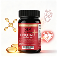 Coenzyme Q10 de haute qualité, liposoluble, naturel, antioxydant pour la santé cardiaque, complément vitaminique, flacons de 60 capsules, 2 doses quotidiennes pour